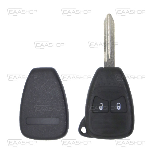 CR03KS - CARCASA DE MANDO FIJO 2 BOTONES CHRYSLER/JEEP