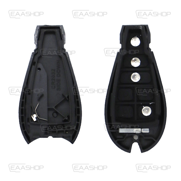 CR06KS - CARCASA DE MANDO KEY-LESS 3 BOTONES