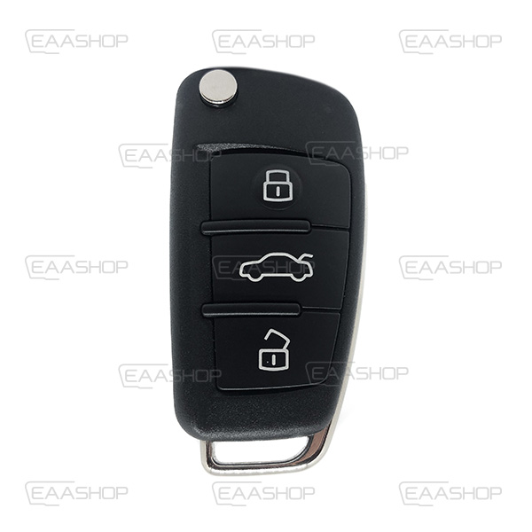 AU06RC - TÉLÉCOMMANDE PLIANTE 3 BOUTONS AUDI