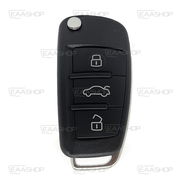 AU10RC - TÉLÉCOMMANDE PLIANTE 3 BOUTONS AUDI