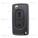 CI10RC - TÉLÉCOMMANDE PLIABLE 2 BOUTONS CITROEN