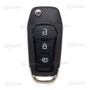 FD11RC -TÉLÉCOMMANDE PLIABLE 3 BOUTONS FORD ( NOUVEAU FORMAT)