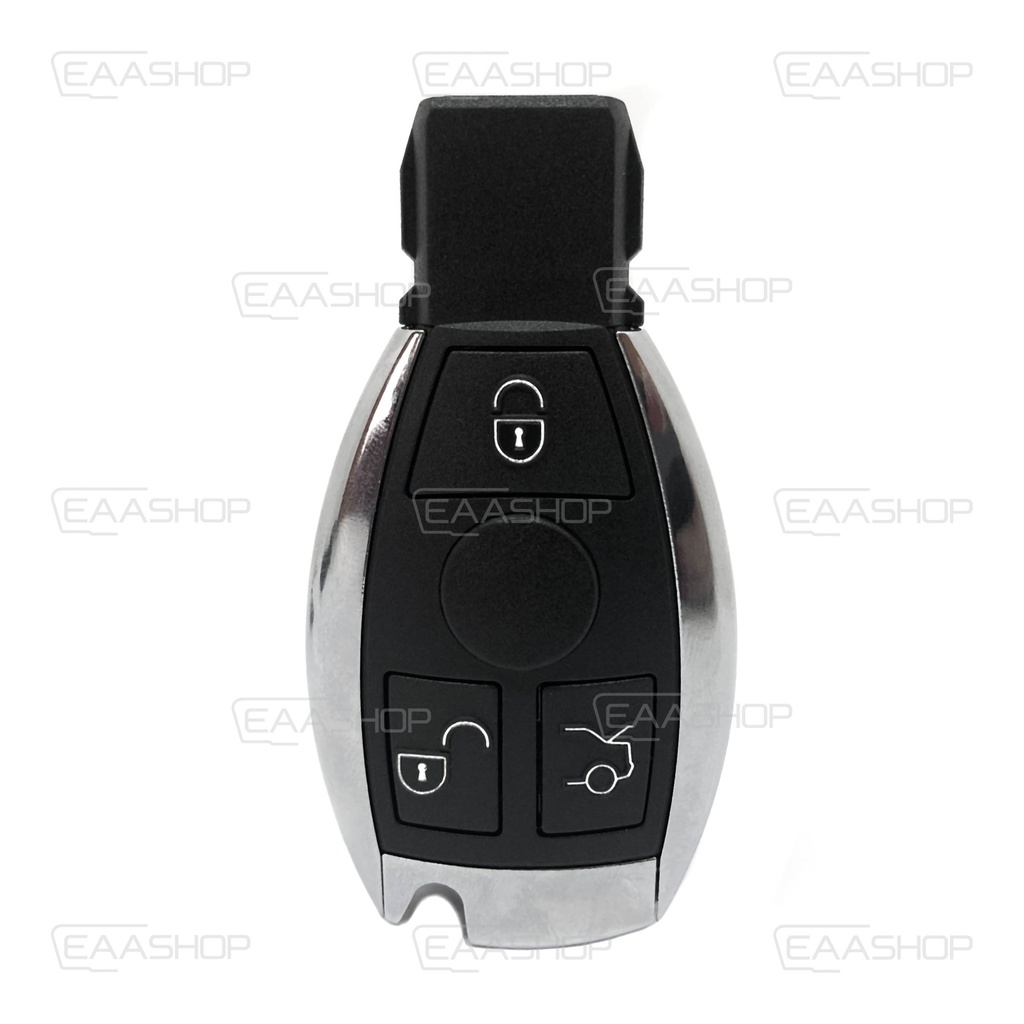 MB02RC - TÉLÉCOMMANDE INSERTABLE 3 BOUTONS MERCEDES BENZ + TOKEN VVDI MB / KEY TOOL PLUS
