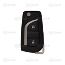 XH05RC - TELEMANDO PLEGABLE 2 BOTONES XHORSE TIPO TOYOTA SIN BOBINA