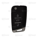 XH11RC - TÉLÉCOMMANDE PLIABLE 3 BOUTONS XHORSE TYPE MQB SUPER TÉLÉCOMMANDE