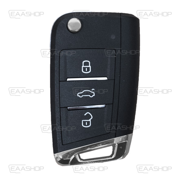 XH13RC - TÉLÉCOMMANDE KEYLESS 3 BOUTONS XHORSE MQB PROXIMITÉ