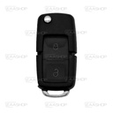 KD01RC - TELEMANDO PLEGABLE 2 BOTONES KEYDIY TIPO VAG SIN BOBINA