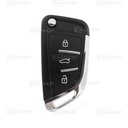 KD08RC - TELEMANDO PLEGABLE 3 BOTONES KEYDIY TIPO ESPADA MULTIFUNCIÓN