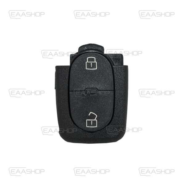 AU01KS - CARCAÇA DE COMANDO RETRÁCTIL 2 BOTÕES AUDI