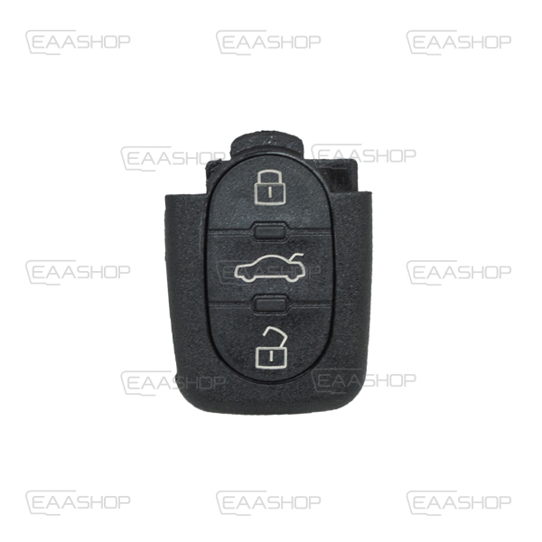 AU02KS - CARCASA DE MANDO PLEGABLE 3 BOTONES AUDI