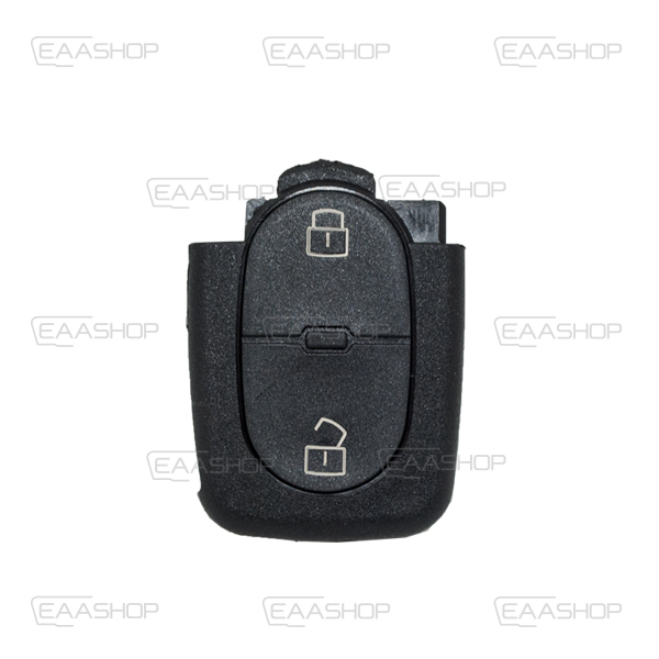 AU03KS - COQUE TÉLÉCOMMANDE PLIABLE 2 BOUTONS AUDI