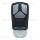 AU08KS - COQUE TELECOMMANDE  INSERT 3 BOUTONS AUDI (LAME HU16T)