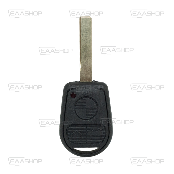 BW02KS - REMOTE KEY SHELL FIXED 3 BUTTONS BMW (PROFILE HU92R)