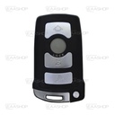 BW06KS - COQUE DE TÉLÉCOMMANDE KEYLESS 4 BOUTONS BMW (LAME HU92R)