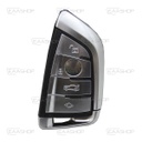 BW09KS - CARCAÇA DE COMANDO KEYLESS 4 BOTÕES BMW (PERFIL HU100R)