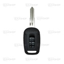 CH04KS - COQUE TÉLÉCOMMANDE FIXE 3 BOUTONS CHEVROLET (LAME DWO5)