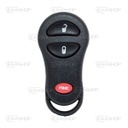 CR01KS - REMOTE KEY SHELL KEYCHAIN TYPE 2+1 BUTTONS CHRYSLER