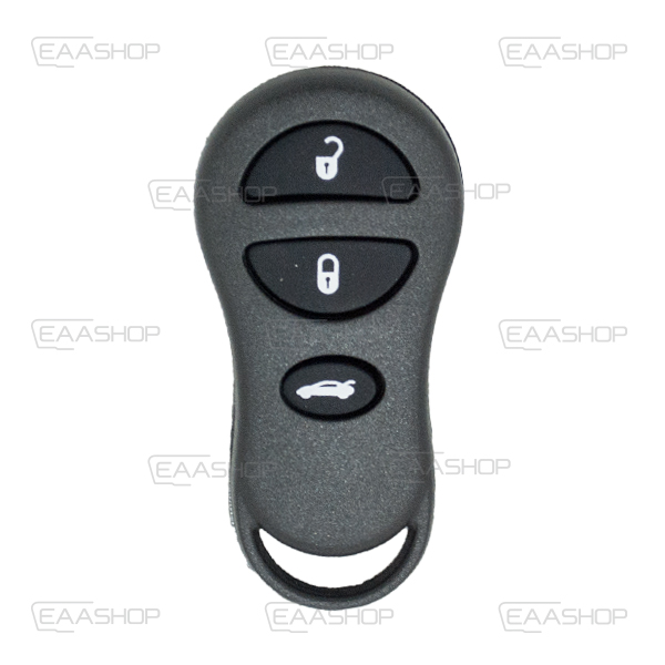 CR02KS - CARCASE DE TÉLÉCOMMANDE 3 BOUTONS CHRYSLER