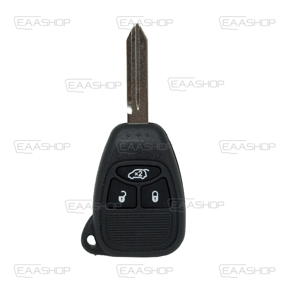 CR04KS - CARCASA DE MANDO FIJO 3 BOTONES CHRYSLER (PERFIL CY24)