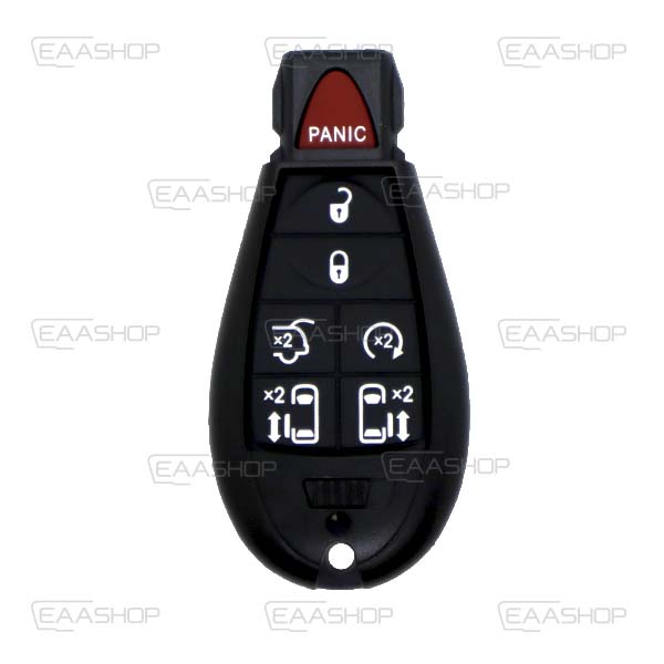 CR08KS - REMOTE KEY SHELL KEYLESS 6 BUTTONS CHRYSLER (PROFILE CY24)