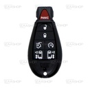 CR08KS - CARCAÇA DE COMANDO KEYLESS 6 BOTÕES CHRYSLER (PERFIL CY24)