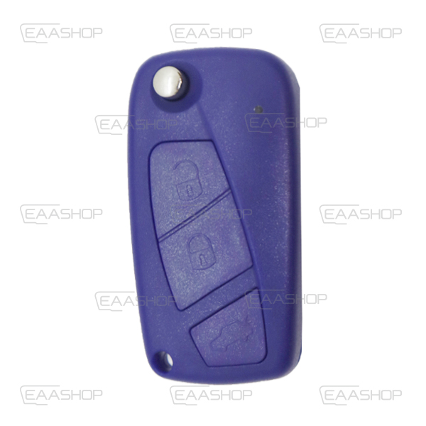 FIA03KS - COQUE DE TÉLÉCOMMANDE PLIABLE 3 BOUTONS FIAT (LAME SIP22)