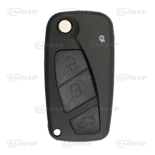 FIA04KS - REMOTE KEY SHELL FOLDING 3 BUTTONS FIAT (PROFILE SIP22)