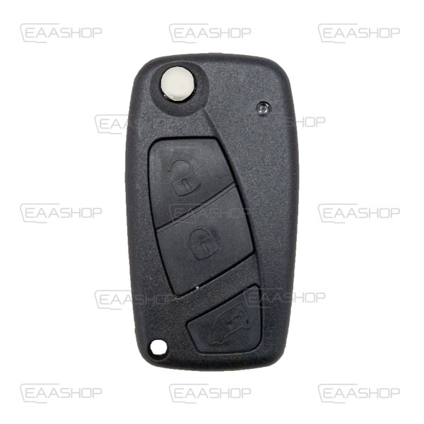 FIA05KS - COQUE DE TÉLÉCOMMANDE PLIABLE 3 BOUTONS FIAT (LAME SIP22)