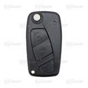 FIA05KS - REMOTE KEY SHELL FOLDING 3 BUTTONS FIAT (PROFILE SIP22)