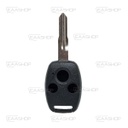 HO04KS - CARCAÇA DE COMANDO FIXO 3 BOTÕES HONDA (PERFIL HON58R)