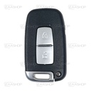 HY09KS - REMOTE KEY SHELL KEYLESS 2 BUTTONS HYUNDAI/KIA (PROFILE KIA7)
