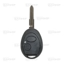 LR02KS - COQUE DE TÉLÉCOMMANDE FIXE 2 BOUTONS LAND ROVER (LAME NE75)
