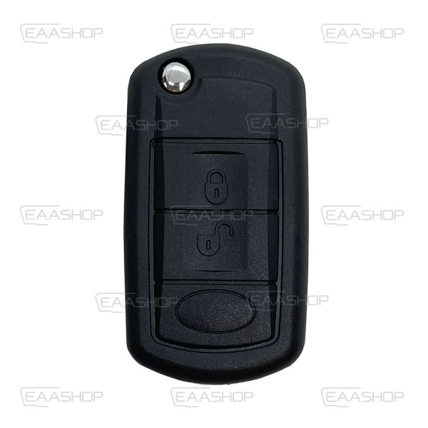 LR04KS - COQUE DE TÉLÉCOMMANDE PLIABLE 3 BOUTONS LAND ROVER (LAME HU101)