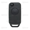 MB01KS - COQUE DE TÉLÉCOMMANDE PLIABLE 1 BOUTON MERCEDES BENZ (LAME HU64)