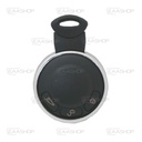 MI03KS - COQUE DE TÉLÉCOMMANDE ENCASTRABLE 3 BOUTONS MINI (LAME HU92R)