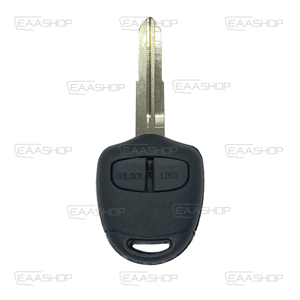 MT04KS - COQUE DE TÉLÉCOMMANDE FIXE 2 BOUTONS MITSUBISHI (LAME MIT11R)