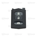 MZ03KS - REMOTE KEY SHELL FOLDING 3 BUTTONS MAZDA 