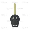 NS04KS - REMOTE KEY SHELL FIXED 2 BUTTONS NISSAN (PROFILE NSN14)