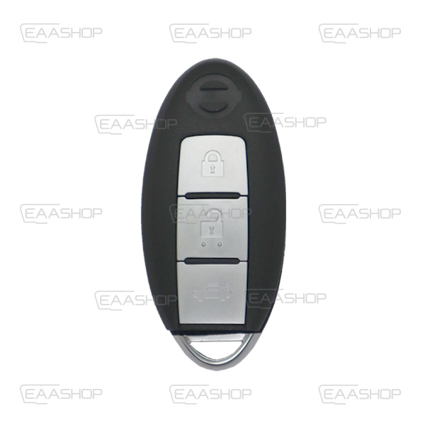 NS07KS - CARCAÇA DE COMANDO KEYLESS 3 BOTÕES NISSAN (PERFIL NSN14)