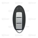 NS07KS - REMOTE KEY SHELL KEYLESS 3 BUTTONS NISSAN (PROFILE NSN14)