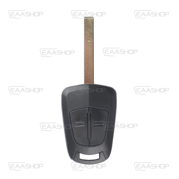 OP04KS - REMOTE KEY SHELL FIXED 2 BUTTONS OPEL (PROFILE HU100)