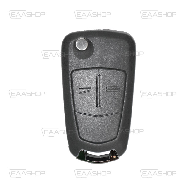OP05KS - REMOTE KEY SHELL FOLDING 2 BUTTONS OPEL (PROFILE HU100)