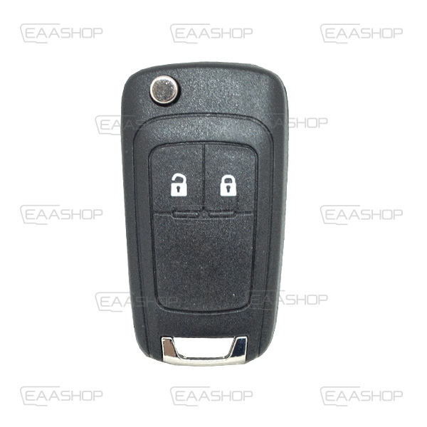 OP08KS - REMOTE KEY SHELL FOLDING 2 BUTTONS OPEL (PROFILE HU100)