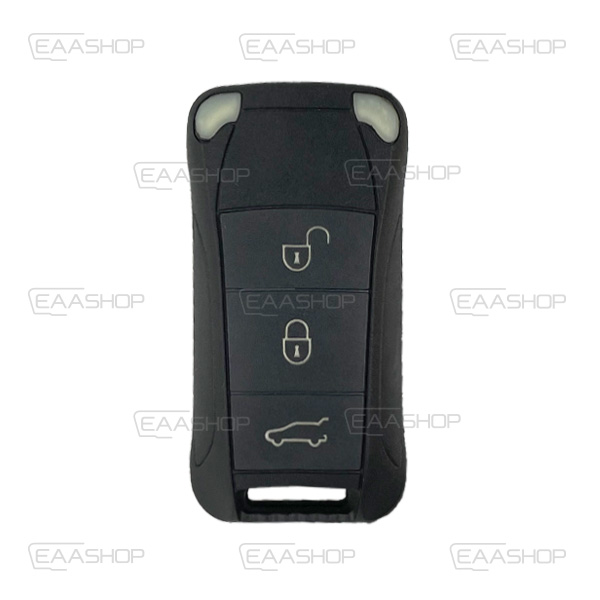 PR01KS - REMOTE CONTROL SHELL FOLDING 3 BUTTONS PORSCHE (PROFILE HU66)