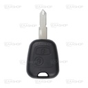 PSA05KS - COQUE TÉLÉCOMMANDE FIXE 2 BOUTONS PSA (LAME NE72)