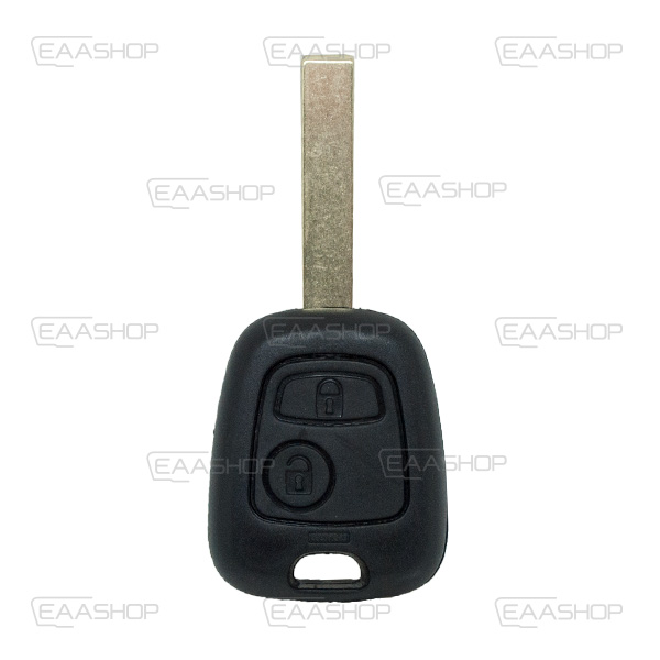 PSA07KS - REMOTE KEY SHELL FIXED 2 BUTTONS PSA (PROFILE HU83)