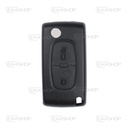 PSA11KS - COQUE TÉLÉCOMMANDE PLIABLE 2 BOUTONS PSA (LAME VA2)