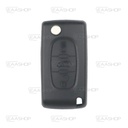 PSA19KS - REMOTE KEY SHELL FOLDING 3 BUTTONS PSA (PROFILE HU83)