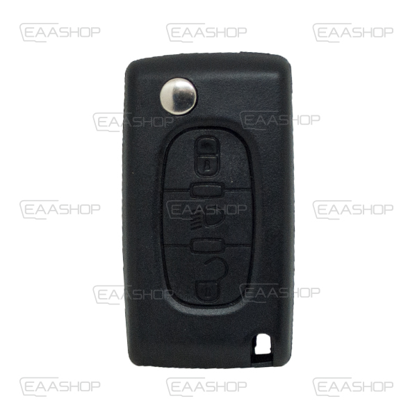 PSA22KS - CARCASA PSA PLEGABLE 3 BOTONES PERFIL HU83 PILA EN CARCASA