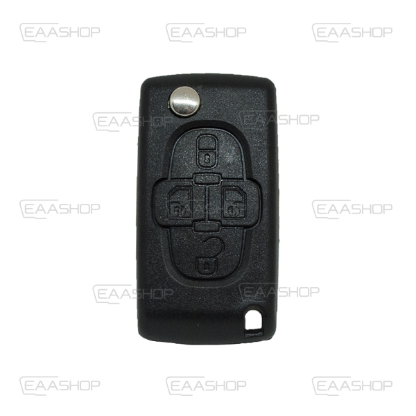 PSA25KS - CARCASA PSA PLEGABLE 4 BOTONES PERFIL HU83 PILA EN CIRCUITO